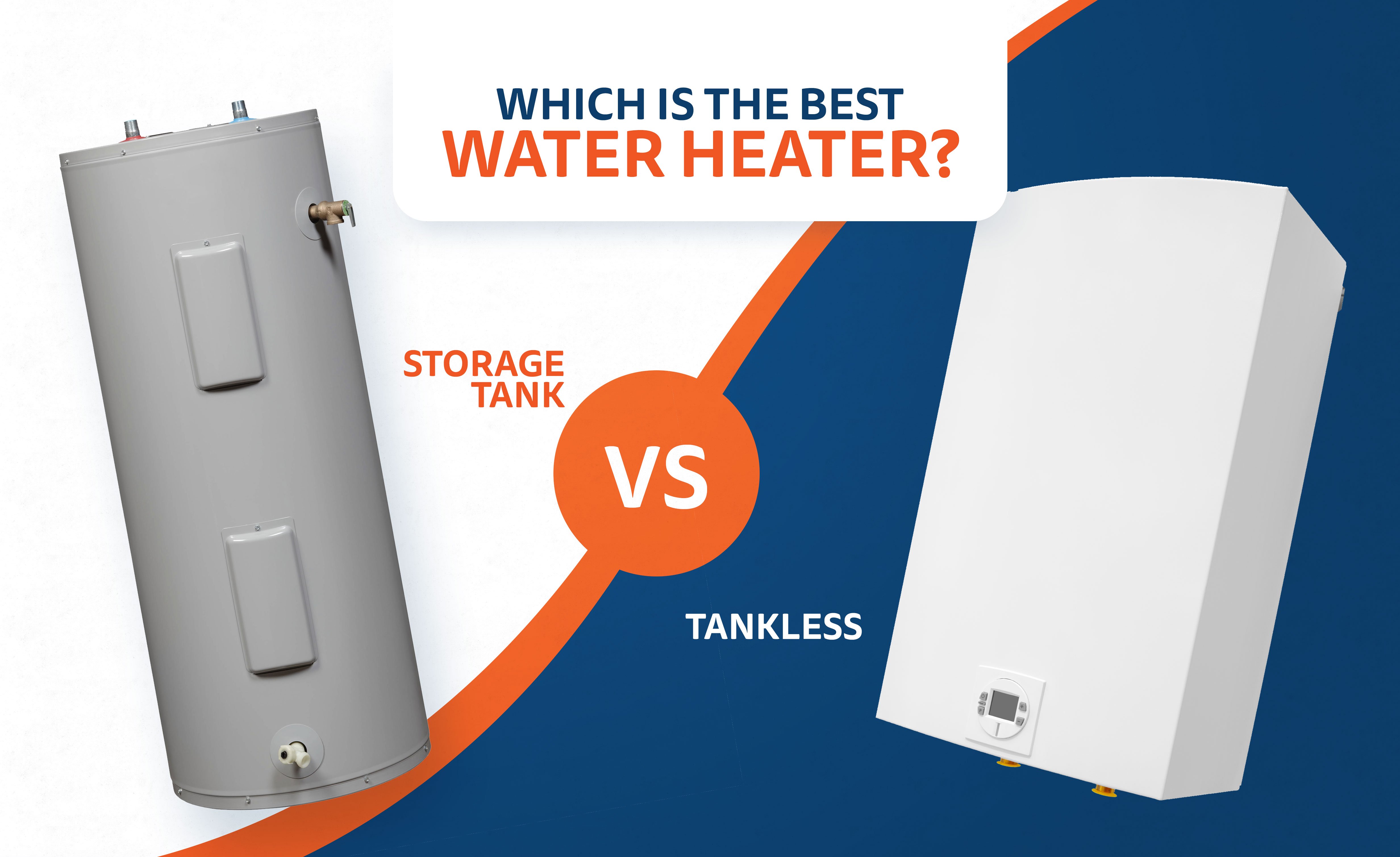 Is Tank or Tankless the Best Water Heater? billyGO Plumbing