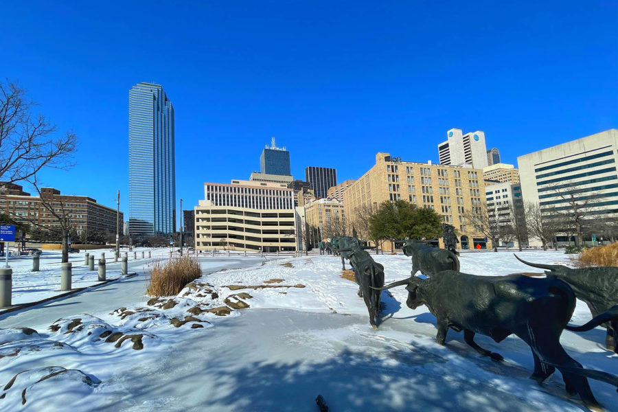Winterize Your Dallas-Fort Worth Plumbing and Heating Pioneer Plaza Snow
