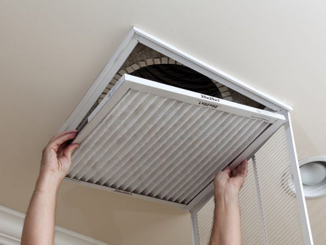 Change your A/C air filter to lower summer bills