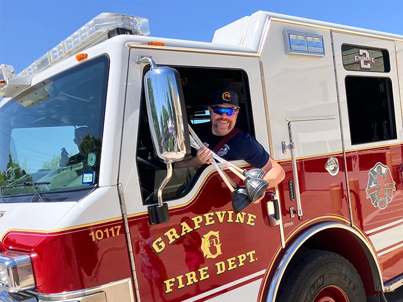 billyGO is proud to support the Grapevine Fire Department 
