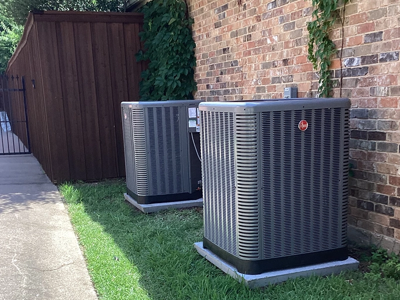 billyGO HVAC contractor air conditioning system installation in Grapevine, TX